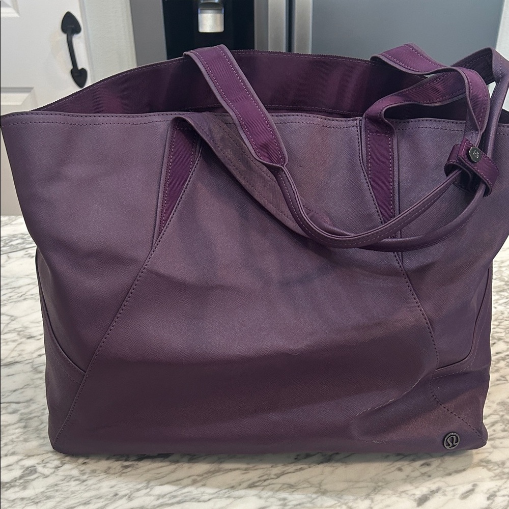 lululemon athletica Deep Purple Tote Bag